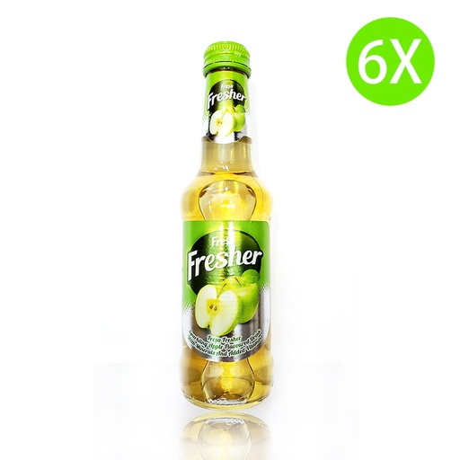[Vino57] 6X Fresa 瓶裝汽水 青蘋果味 200ml