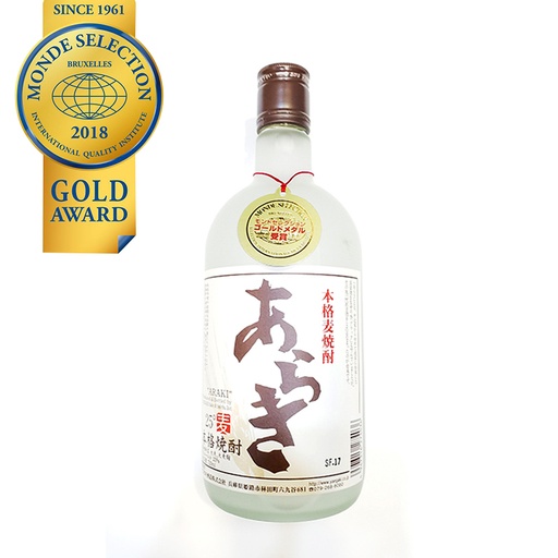 [Vino96] 日本製 黑榖 本格麥燒酎 麥燒酒 720ml