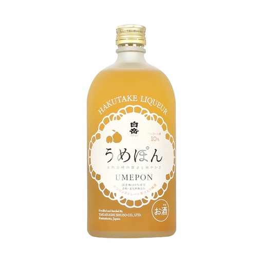 [Vino93] 日本製 白岳柑橘梅酒720ml