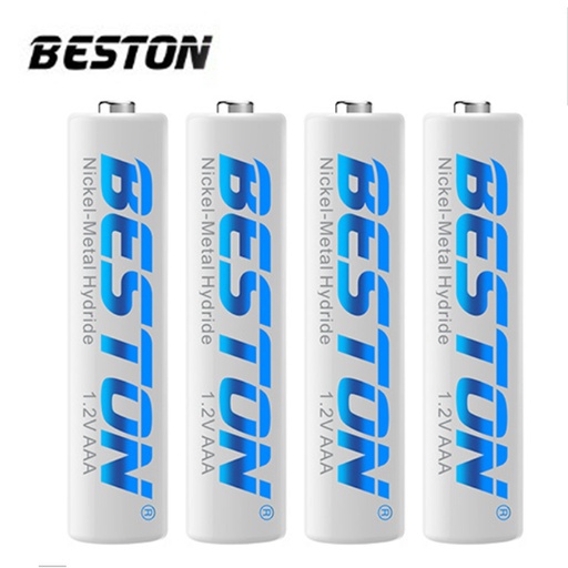 [Batt003] 4X AAA  1.2V  1100mAh 7號電池 低自放 可充電 電池 連電池盒 [1100]