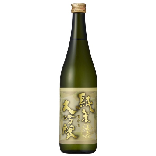 [VinoA68] 日本清酒 嘉美心 純米大吟醸備中流 日本製(720ml)