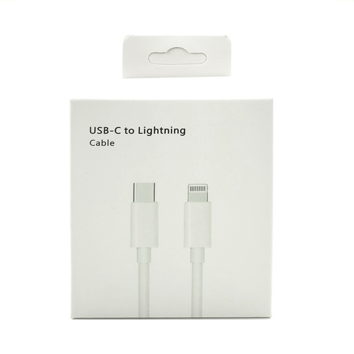[Comp003] PD (1米)高速傳輸充電綫Type C to Lightning(淺灰色)
