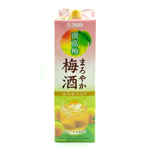 [VinoA81] 日本製 南高梅 蜂蜜梅酒 紙盒大包裝 1.8L (包裝隨機)