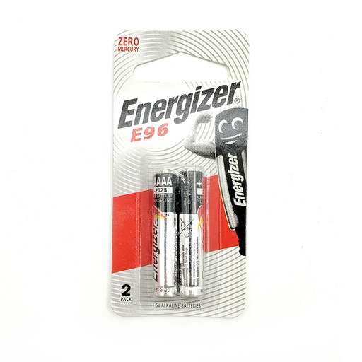 [Batt015] AAAA電池 ENERGIZER勁量E96 鹼性電池(2粒/卡) [卡裝]