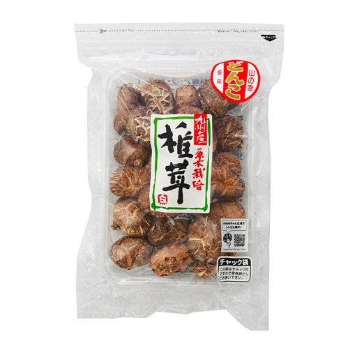 [DF001] 日本製 九州產原木栽培有機冬菇 乾椎茸 (100g)