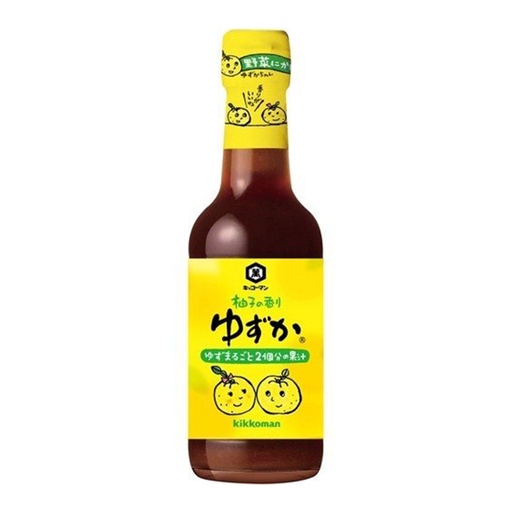 [Sauce76] 日本製 萬字 Kikkoman 柚子醋醬油 (250ml) [33386]