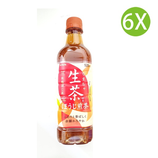 [DKa72] 6X 日本製 Kirin 生茶 Nama-Cha 煎茶 綠茶 (525ml x 6) [GK625]