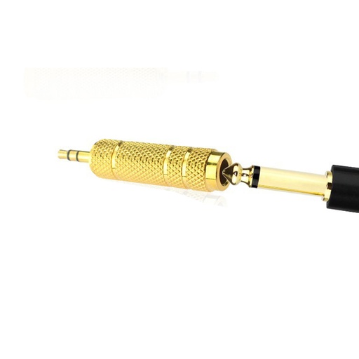 [Comp024] 麥克風轉換頭3.5mm轉6.5mm 公轉母 麥克風話筒耳麥音頻轉接頭