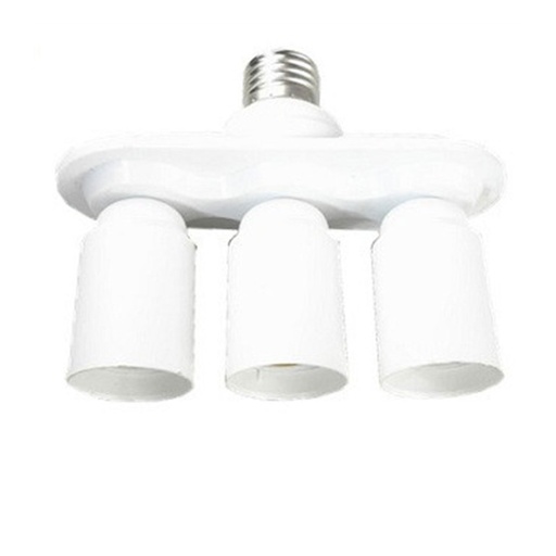[LightBulb50] 一分三 E27 燈座 燈泡轉接頭 燈座轉換器 居家照明配件