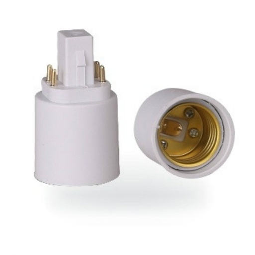 [LightBulb46] G24d(四針)轉E27  釘頭轉螺絲頭  燈座 燈泡轉接頭 燈座轉換器 居家照明配件