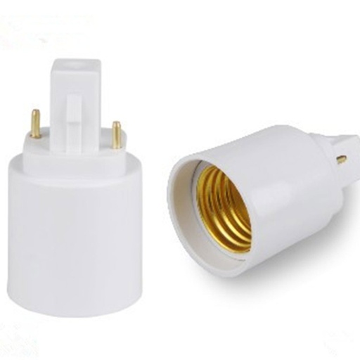 [LightBulb45] G24d(兩針)轉E27  釘頭轉螺絲頭  燈座 燈泡轉接頭 燈座轉換器 居家照明配件