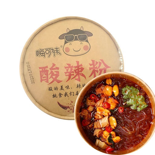 [Nood007] 嗨可妹 嗨吃家 桶裝酸辣粉 重慶酸辣粉120g