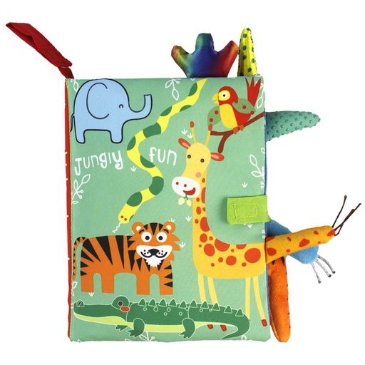 [CareInfant014] kidsbooks 老虎 嬰兒布書 立體尾巴寶寶布書