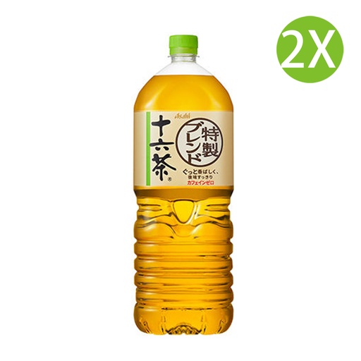 [DKc048x2] 2X 日本製 朝日 Asahi 特製 16 茶 十六茶 (2000ml x 2) [2CKH5] [綠箱]