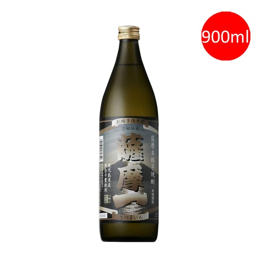 [VinoB94] 日本製 若松酒造 薩摩一 本格芋燒酎 燒酒 900ml [9457]