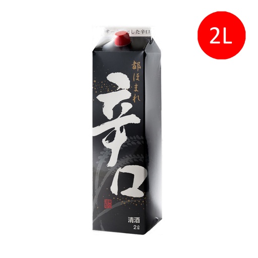 [VinoC023] 日本製 東亞酒造 都譽 辛口燒酒 甲類燒酎 2L 盒裝 [612684] (包裝隨機)