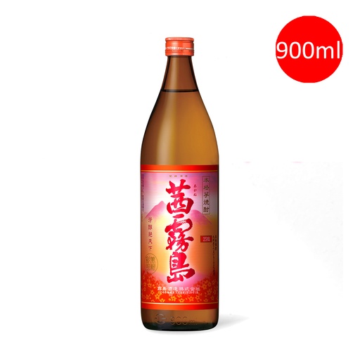 [VinoC047x1] 日本製 霧島酒造 茜霧島 本格芋燒酎 燒酒 900ml (包裝隨機)